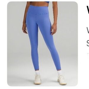 Lululemon leggings 25" wundertrain